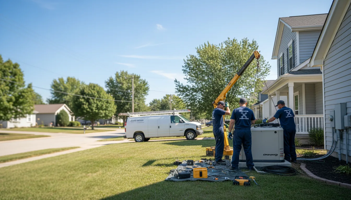 Generator Installation in Del Valle, TX near me